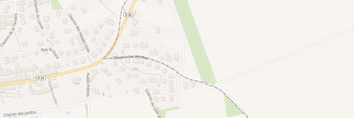 Plan du 15 Che des Wardes à Saint-Thierry