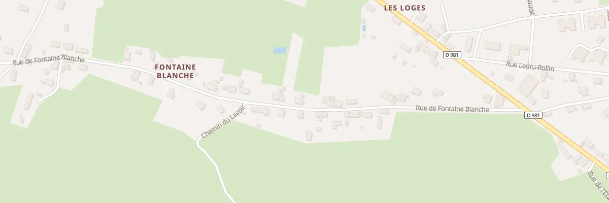 Plan du 24 Rue de Fontaine Blanche à Luzy