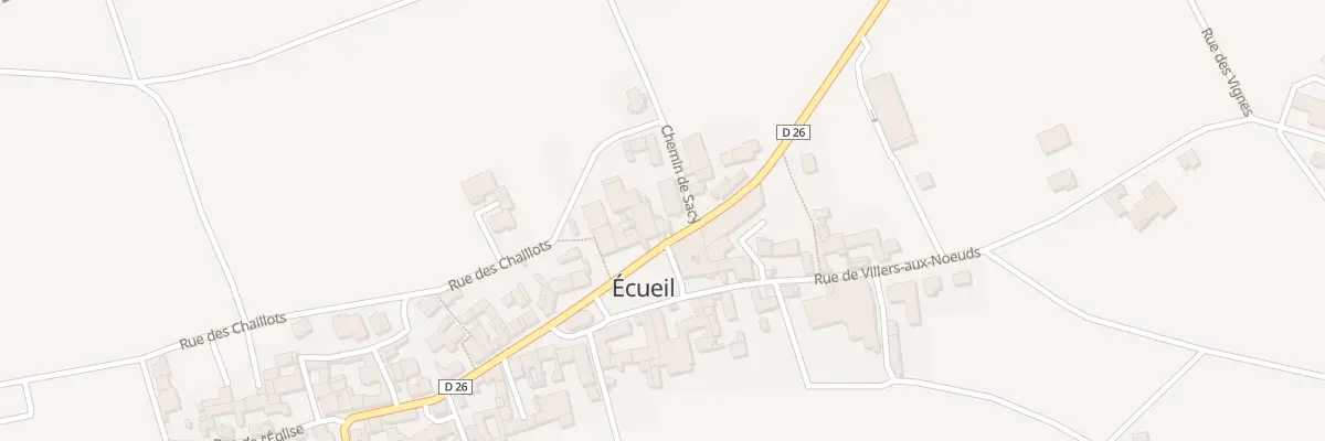 Plan du 35 Gr Grande Rue à Écueil