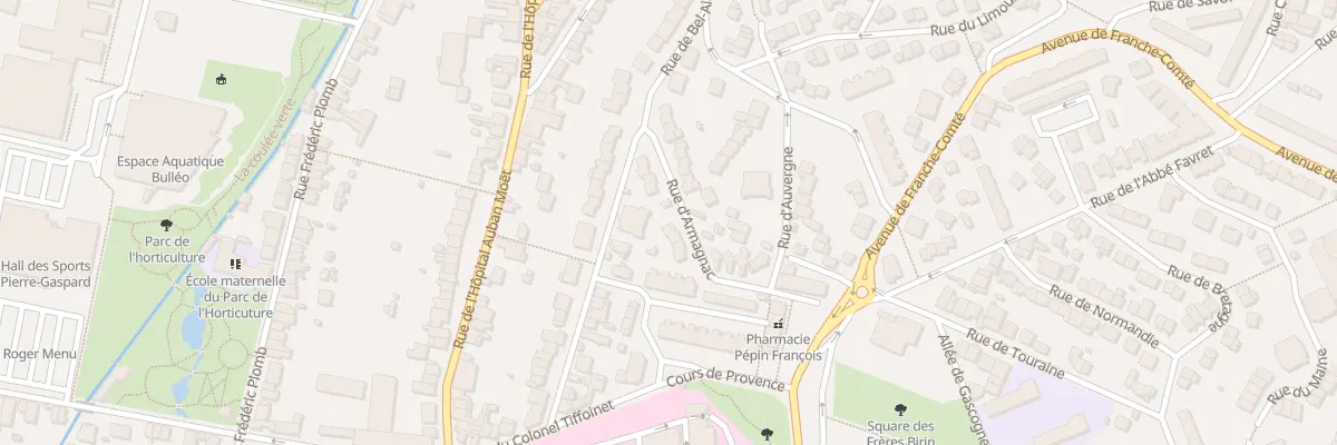 Plan du 6 Rue d’Armagnac à Épernay