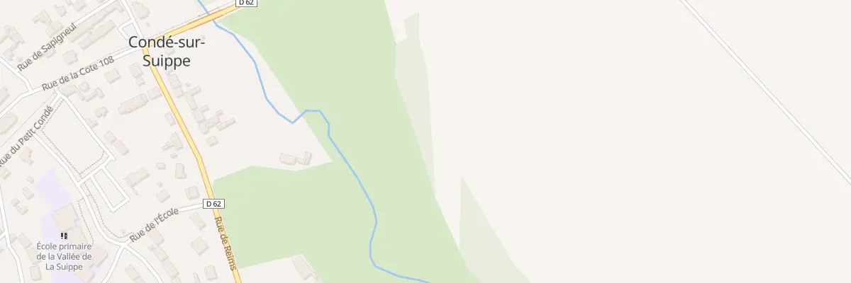Plan du 114 Horle de la Glaciere à Condé-sur-Suippe
