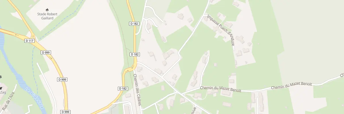 Plan du 5 Che Puech d’Anduze à Sauve