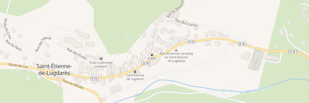 Plan du 5149 Le Village à Saint-Étienne-de-Lugdarès