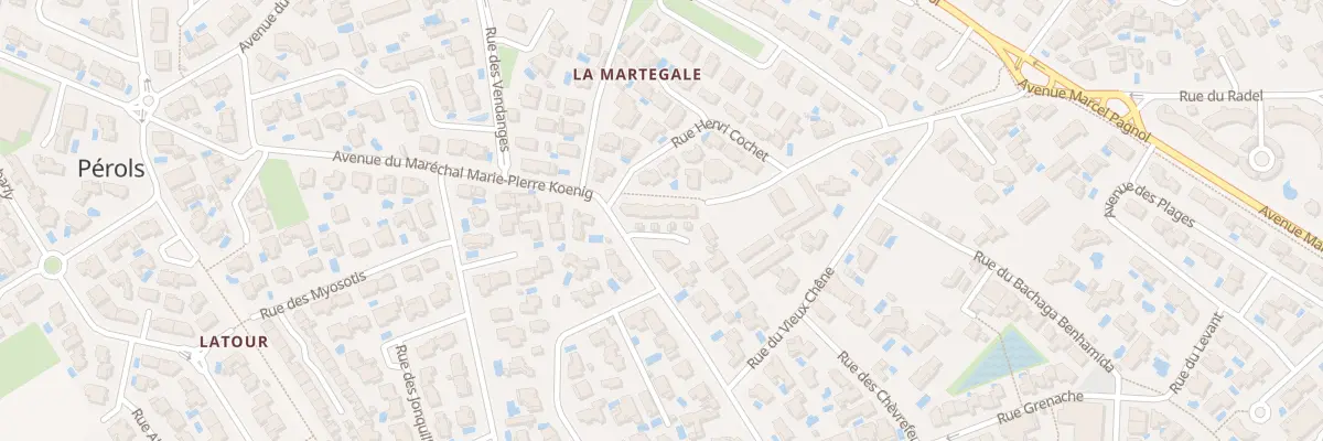 Plan du 20 Rue de la Camargue à Pérols