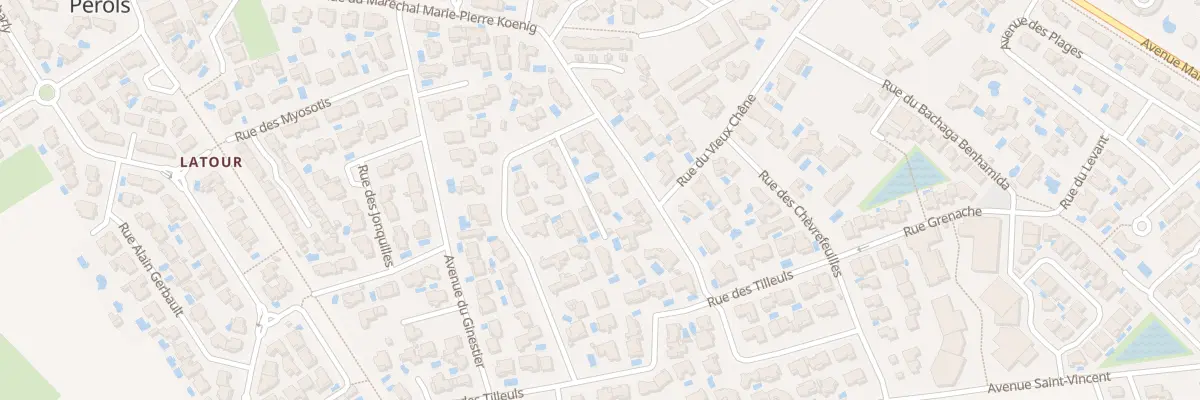 Plan du 10B Rue du Trident d’Or à Pérols