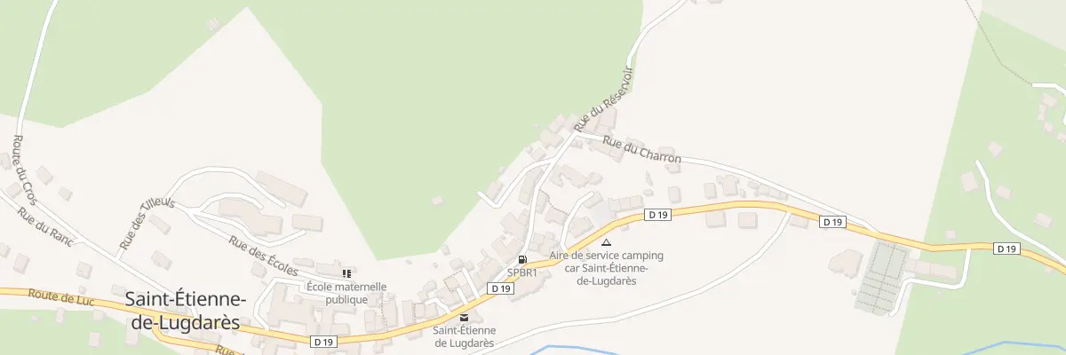 Plan du 5154B Le Village à Saint-Étienne-de-Lugdarès