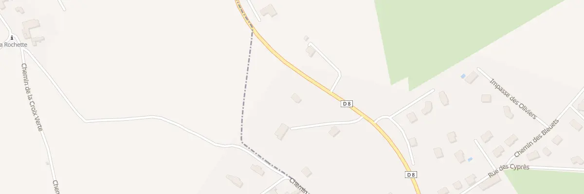 Plan du 1539 Rte de Renaison à Lentigny