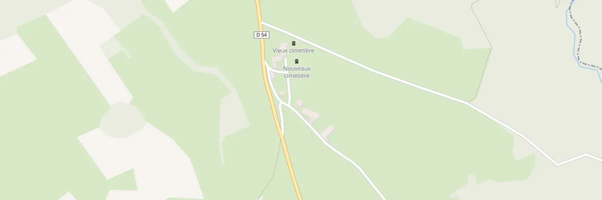 Plan du 5008 Le Bourg à Vielprat