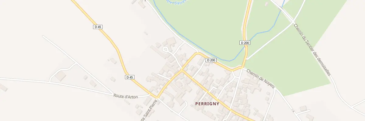 Plan du 4 Rue de la Porte St Pierre à Annay-sur-Serein