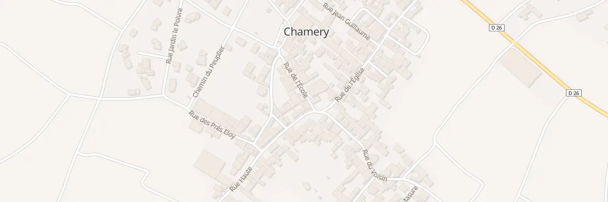 Plan du 10 Rue de l’Ecole à Chamery