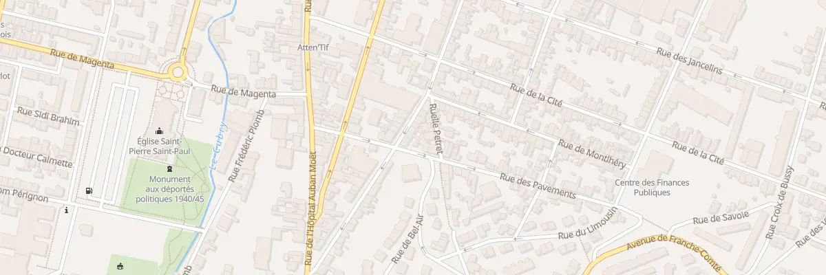 Plan du 49 Rue des Huguenots à Épernay