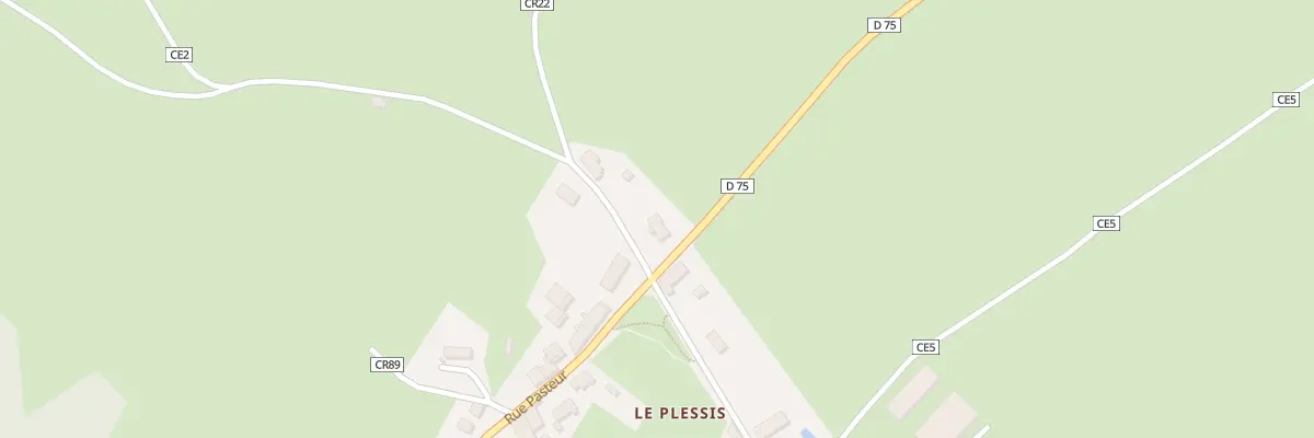 Plan du 4 Rue Pasteur à Magny