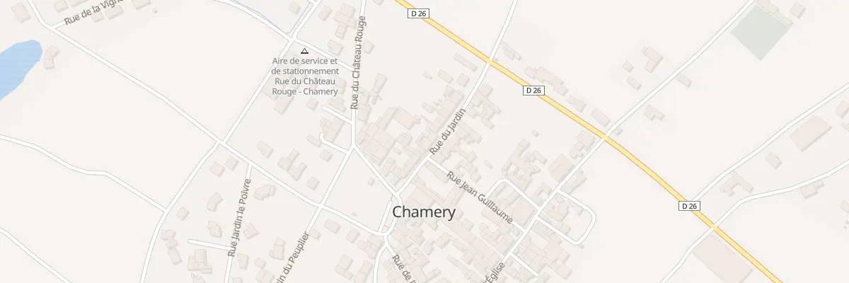 Plan du 7 Rue du Jard à Chamery