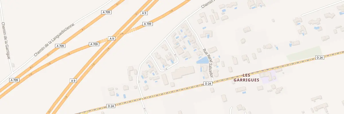 Plan du 10 Rue du Phoenix à Saint-Aunès