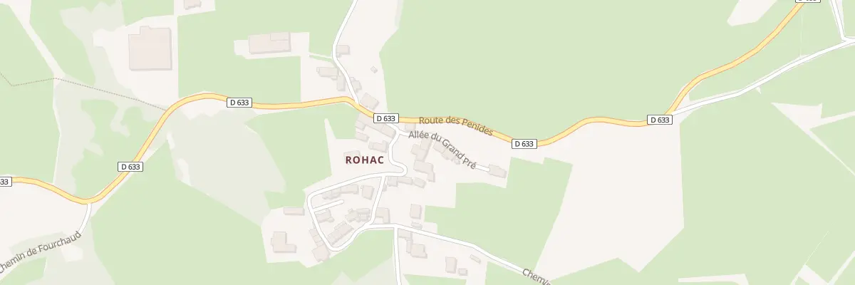 Plan du 2 All du Grand Pré à Arsac-en-Velay