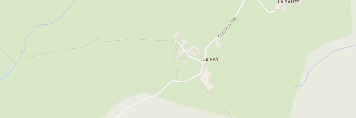 Plan du 1301 Che du Fay à Lérigneux