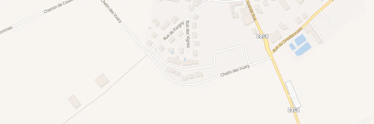 Plan du 5 Rue des Sarments à Ormes
