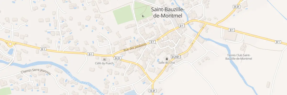 Plan du 1 Rue de l’Occitanie à Saint-Bauzille-de-Montmel