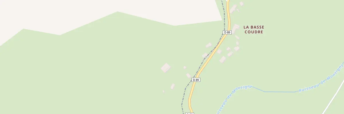 Plan du 324A Hameau de la Basse Coudre à Auxon