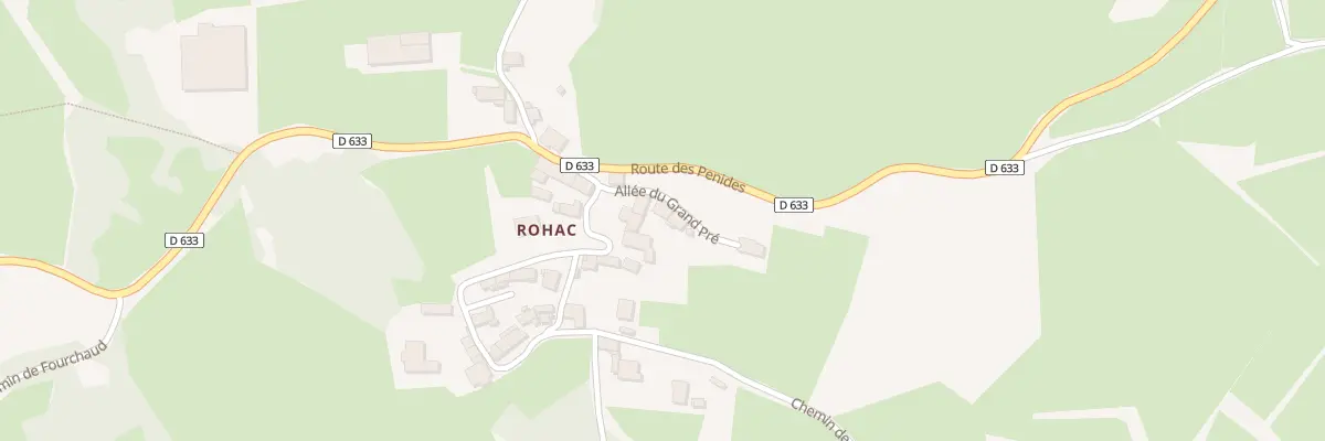 Plan du 4 All du Grand Pré à Arsac-en-Velay