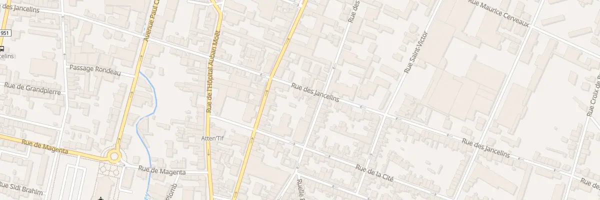 Plan du 76 Rue des Jancelins à Épernay