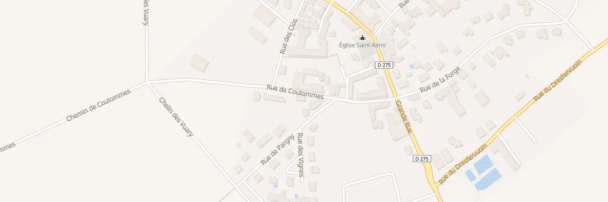 Plan du 3 Rue de Coulommes à Ormes