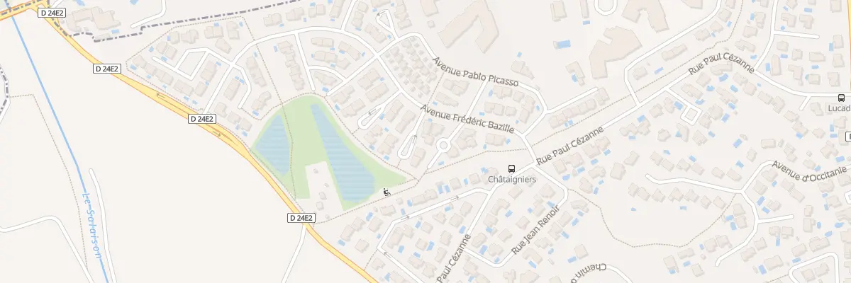 Plan du 7 Pas du Fusain à Saint-Aunès