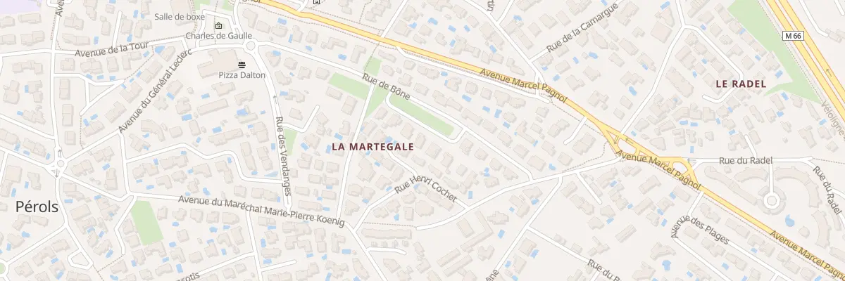 Plan du 16 Rue de Bône à Pérols