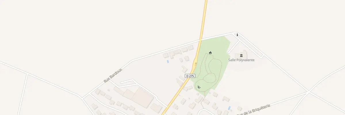 Plan du 9 Rue Bardoux à Ormes
