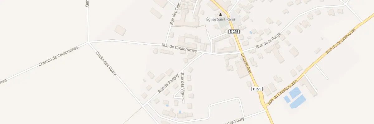 Plan du 6 Rue de Pargny à Ormes