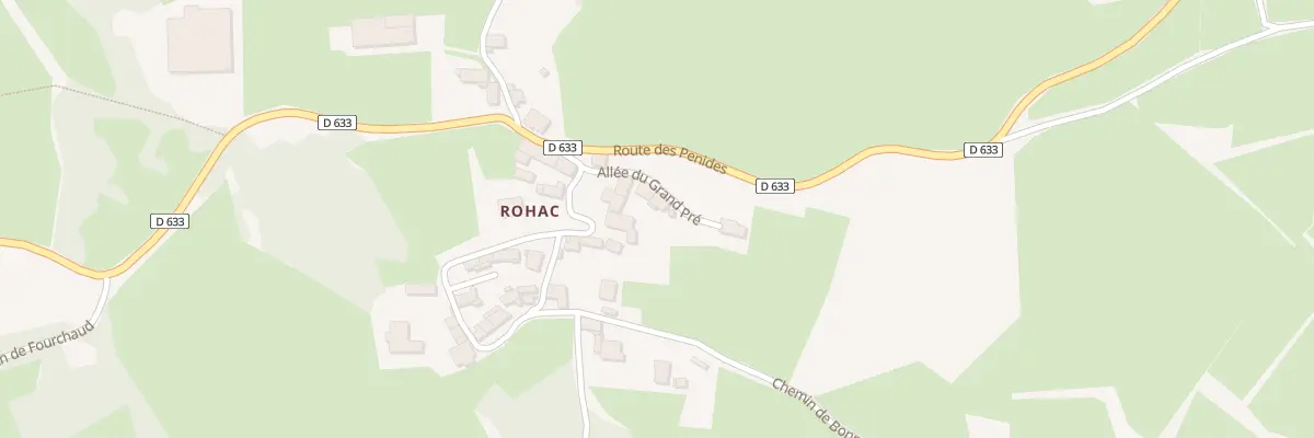 Plan du 6 All du Grand Pré à Arsac-en-Velay
