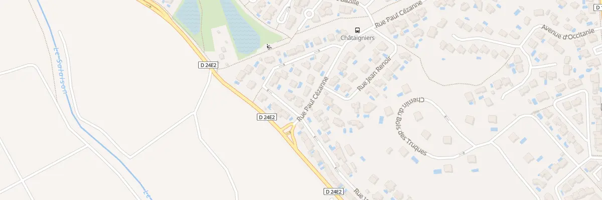 Plan du 48 Rue Paul Cezanne à Saint-Aunès