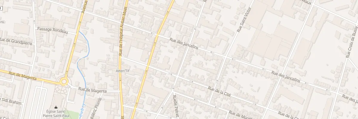 Plan du 32 Rue des Huguenots à Épernay