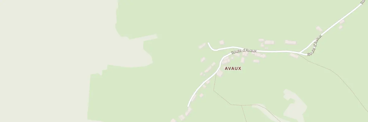 Plan du 88 Rte d’Avaux à Villapourçon