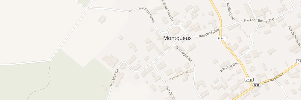 Plan du 10 Rue de l’Eglise à Montgueux