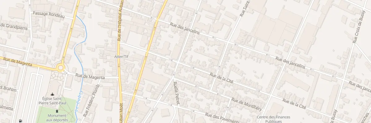 Plan du 29 Rue des Huguenots à Épernay