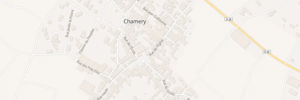 Plan du 5 Rue de l’Eglise à Chamery
