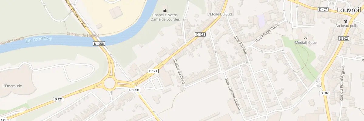 Plan du 163 Rue Jules Gallois à Louvroil
