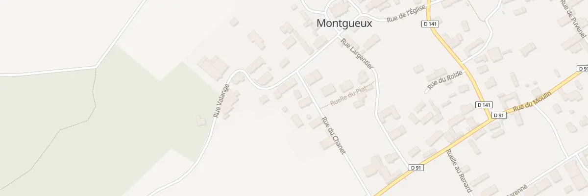 Plan du 2 Rue Chanet à Montgueux