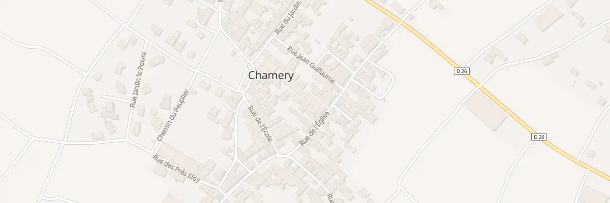 Plan du 11 Rue de l’Eglise à Chamery