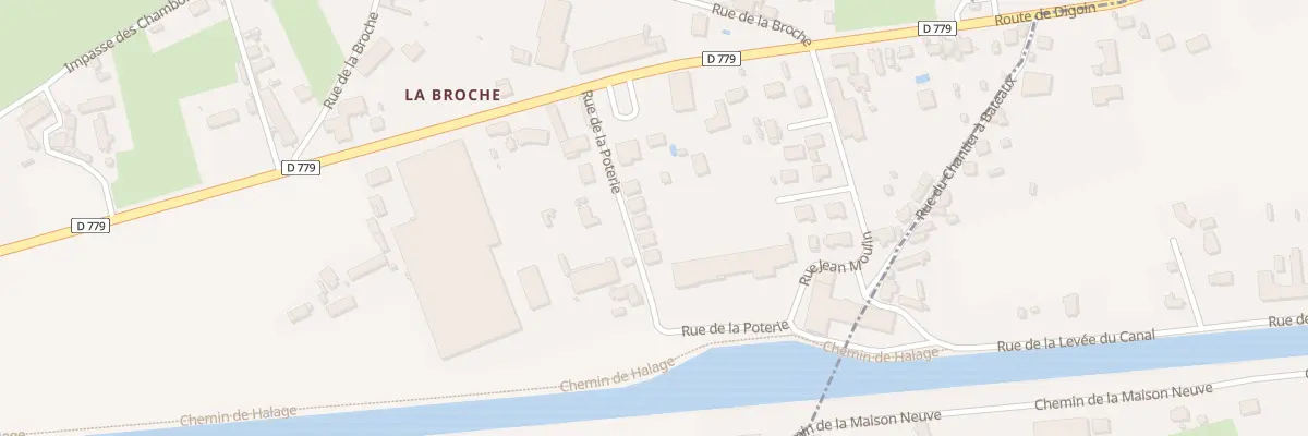 Plan du 9 Rue de la Poterie à Molinet