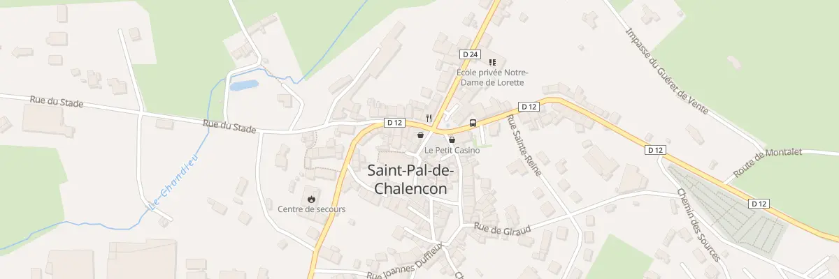Plan du 4 Pl Truchard Dumolin à Saint-Pal-de-Chalencon