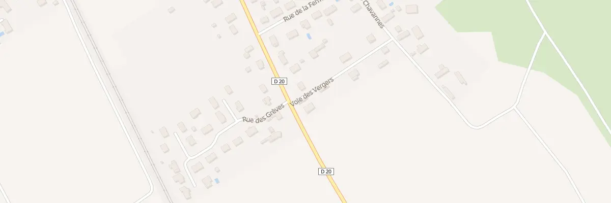 Plan du 723 Rte de Troyes à Savières