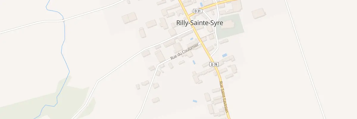 Plan du 1 Rue du Coulomier à Rilly-Sainte-Syre