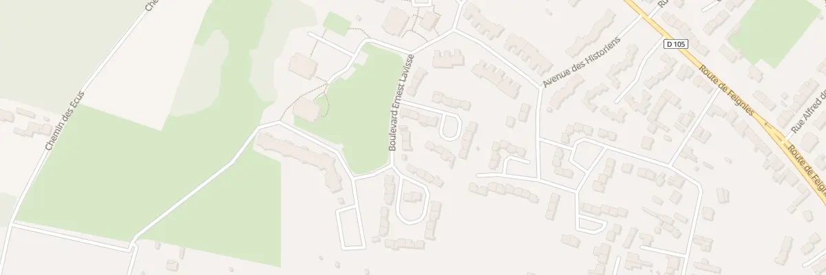 Plan du 32 Bd Ernest Lavisse à Maubeuge
