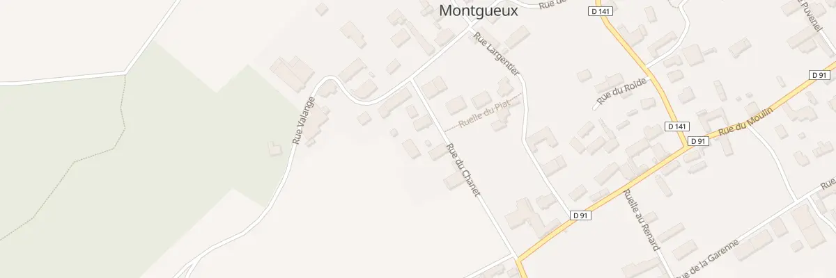 Plan du 4 Rue Chanet à Montgueux