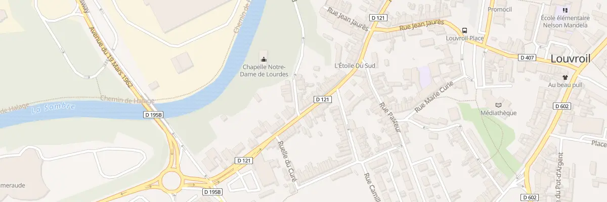 Plan du 196 Rue Jules Gallois à Louvroil