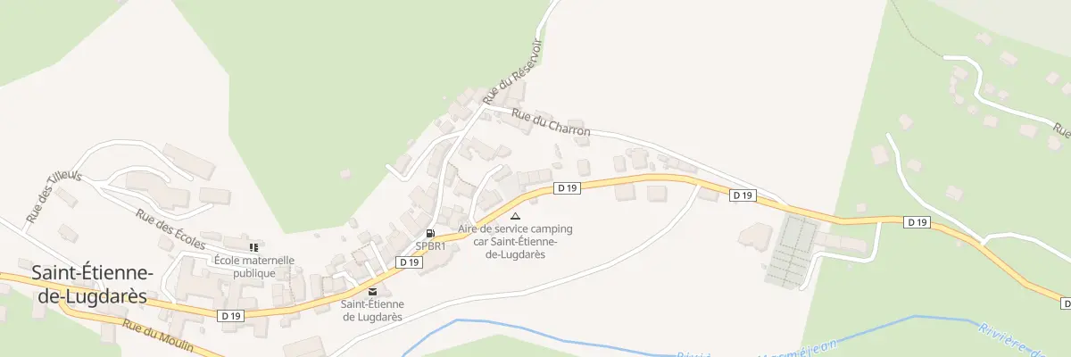 Plan du 5183 Le Village à Saint-Étienne-de-Lugdarès