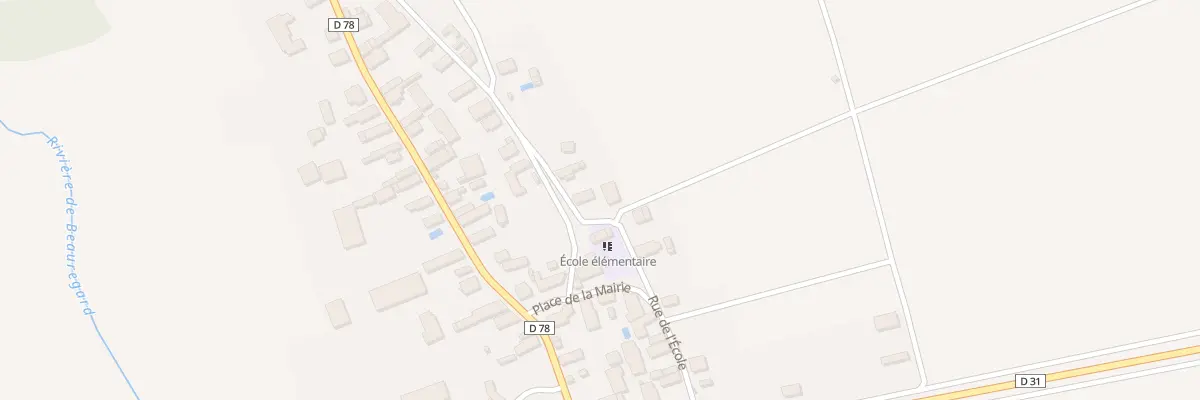 Plan du 14 Rue de l’Ecole à Rilly-Sainte-Syre