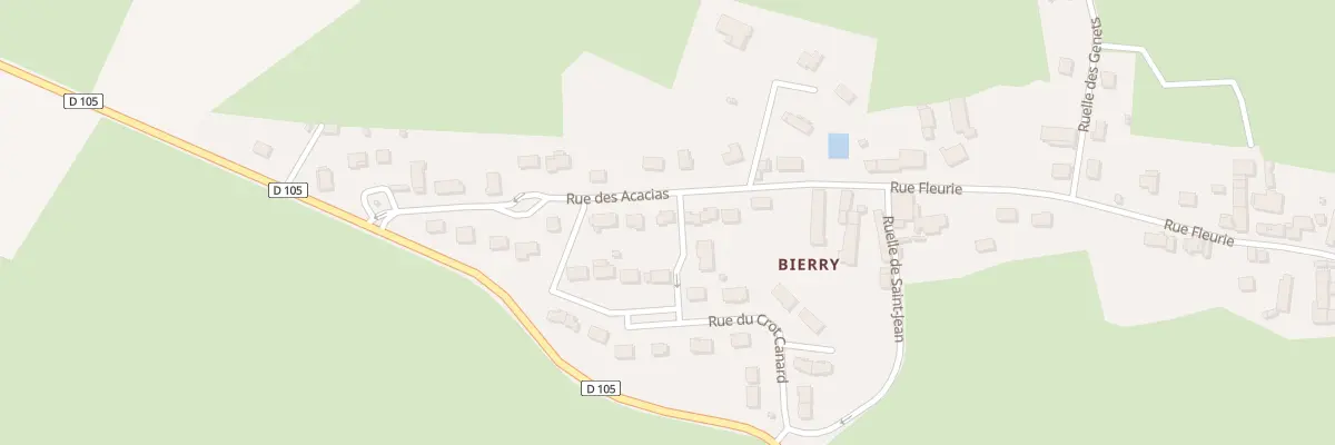 Plan du 16 Rue des Acacias à Sauvigny-le-Bois